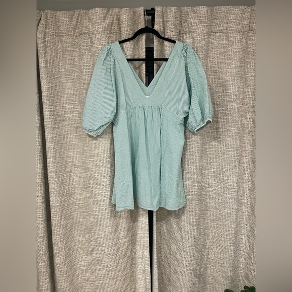 Urban Outfitters V Neck Mini Dress, medium - Picture 2 of 3